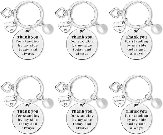 Wedding Gifts for Bridesmaid Maid of Honor Keychain